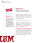 Staples, Inc. IBM WebSphere Commerce software and IBM POWER7 servers improve performance. Smart is