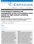 Technological modeling and management of the re-circulating water system for light industry finishing enterprises