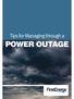 Tips for Managing through a POWER OUTAGE