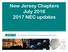 New Jersey Chapters July NEC updates. The Association of Electrical and Medical Imaging Equipment Manufacturers