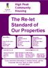 The Re-let Standard of Our Properties