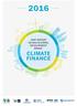 JOINT REPORT ON MULTILATERAL DEVELOPMENT BANKS CLIMATE FINANCE