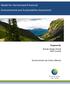 Model for Harmonized Provincial Environmental and Sustainability Assessment