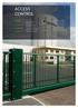 ACCESS CONTROL LOCKMASTER SR3. gate to LPS 1175 category 1. leaf swing gates. gate to LPS 1175 category 2. LPS 1175 category 2