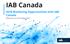 IAB Canada Marketing Opportunities with IAB Canada. Effective as of October 2017