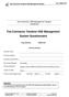 Fea Contractor Tenderer HSE Management System Questionnaire