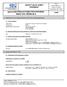 SAFETY DATA SHEET Revised edition no : 1 SDS/MSDS Date : 8 / 12 / 2012