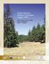 Timber Resource Statistics For Eastern Oregon, 1999