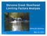 Stevens Creek Steelhead Limiting Factors Analysis. Stillwater Sciences