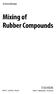 Andreas Limper. Mixing of. Rubber Compounds HANSER. Hanser Publishers, Munich. Hanser Publications, Cincinnati