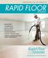 RAPID FLOOR SYSTEMS A REPUTATION YOU CAN STAND ON