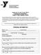 Highlands County Family YMCA Employment Application Justin K. Ward Aquatic Center PERSONAL INFORMATION