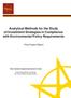 Analytical Methods for the Study of Investment Strategies in Compliance with Environmental Policy Requirements