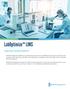LabOptimize LIMS. Laboratory Tracking Platform