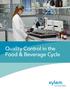 Quality Control in the Food & Beverage Cycle