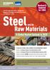 Steeland its. Raw Materials. A Global Market Outlook to Revised & Updated for 2008