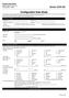 Model 3095 MV. Product Data Sheet , Rev FA Catalog Customer Information