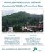 Community Wildfire Protection Plan