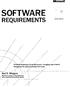 SOFTWARE REQUIREMENTS. / / N A ' Practical techniques for gathering and managing requirements throughout the product development cycle.