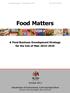 Tynwald paper- November 2014 GD 2014/0076. Food Matters. A Food Business Development Strategy for the Isle of Man