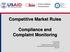 Competitive Market Rules Compliance and Complaint Monitoring