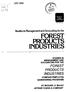 PRODUCTS FOREST INDUSTRIES PRODUCTS FOREST IND US TRIES. Studies in Management and Accounting for the. BY MICHAEL B. McKAY COMPANYIEMPLOYEE