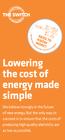 Lowering the cost of energy made simple