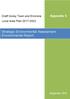 Strategic Environmental Assessment Environmental Report