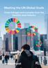 Meeting the UN Global Goals. Cross-linkages and examples from the Swedish steel industry