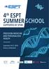4 th ESPT SUMMER SCHOOL