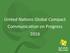 United Nations Global Compact Communication on Progress 2016