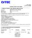 CYTEC MSDS: Print Date: 03/06/2009 Revision Date: 03/06/2009 MATERIAL SAFETY DATA SHEET