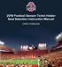2016 Football Season Ticket Holder Seat Selection Instruction Manual OHIO STADIUM
