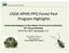 USDA APHIS PPQ Forest Pest Program Highlights