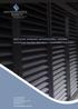 EASY FLOW EXTRUDED ARCHITECTURAL LOUVRES