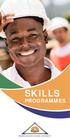 The Skills Development Act defines a skills programme as: