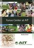 Yunus Center at AIT Media Brief