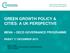 GREEN GROWTH POLICY & CITIES: A UK PERSPECTIVE
