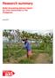 Research summary Better forecasting delivers impact for rural communities in The Philippines