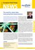 editorial European Heat Pump NEWS The need for robust data: heat pump field measurements content N 2 August 2010