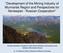 Development of the Mining Industry of Murmansk Region and Perspectives for Norwegian - Russian Cooperation
