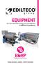 for the manufacturing and installation of Edilteco s products