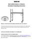 GSSIM. Mini Scaffold (Interior or Exterior) Assembly & Operating Instructions