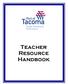 Teacher Resource Handbook