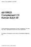 ab Complement C3 Human ELISA Kit