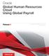 Oracle Global Human Resources Cloud Using Global Payroll