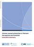 Women-owned enterprises in Vietnam: Perceptions and Potential Executive Summary