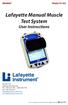 Lafayette Manual Muscle Test System
