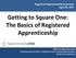 Getting to Square One: The Basics of Registered Apprenticeship