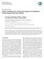 Research Article Genetic Profiling of the Plasmodium falciparum Population Using Antigenic Molecular Markers